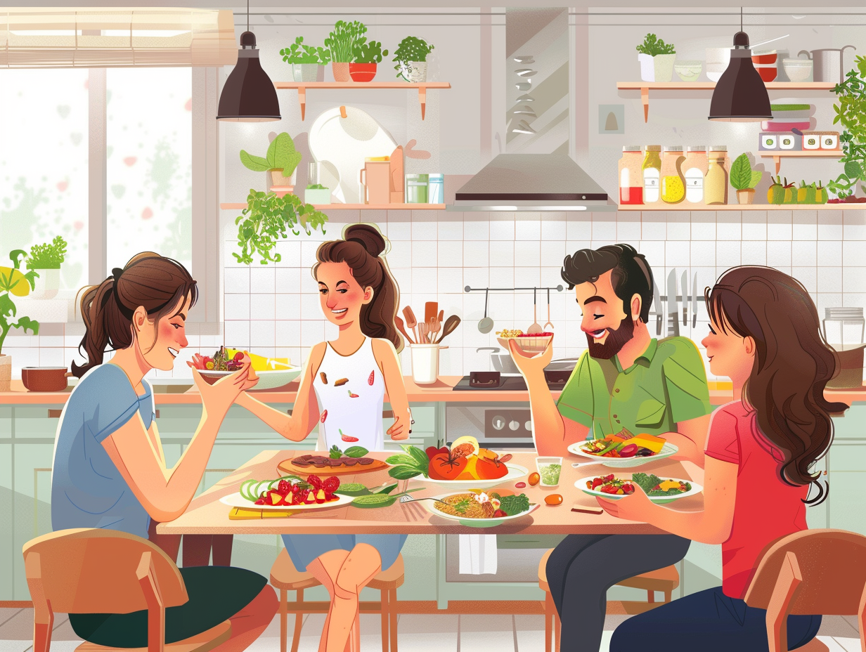 Різноманітні свіжі продукти